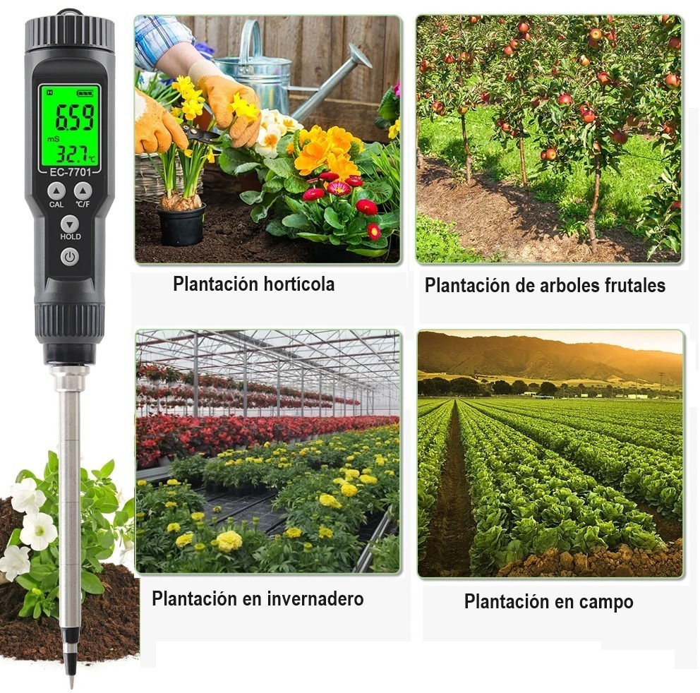 Medidor digital de CE para suelo - Imagen 3